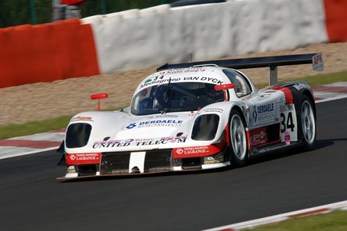 De Ultima van Belgium Racing moest opgeven door een defecte batterijklem